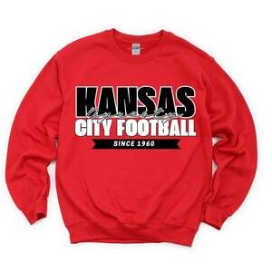 NEW COUNTRY CHARM unisex kansas city dynasty 1960 sweater in white